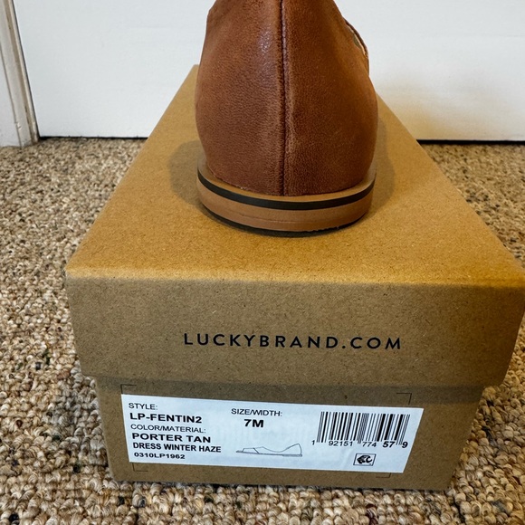 Lucky Brand Brown Open-Toe Sandals - Picture 3 of 3